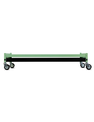 Immagine gabbia Carrello Basso Completo 120X40 (Col. Nero & Verde Gloster)