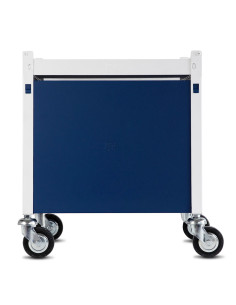 Immagine gabbia Carrello Alto Completo 45X40 (Col. Bianco & Blu)
