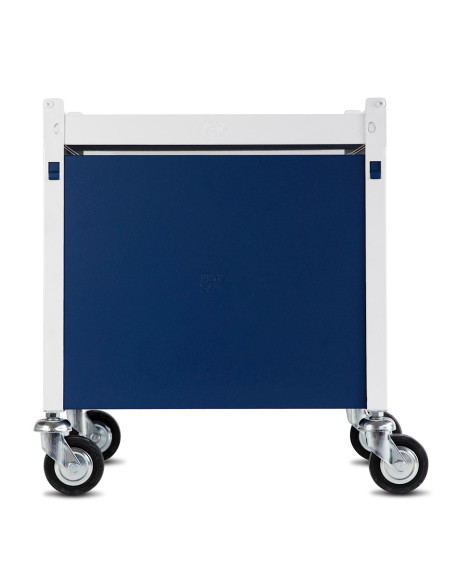 Immagine gabbia Carrello Alto Completo 45X40 (Col. Bianco & Blu)