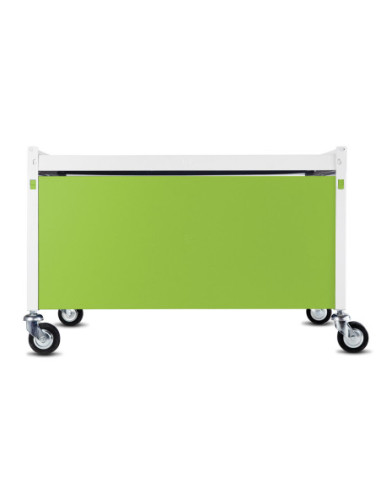 Immagine gabbia Carrello Alto Da Aggiunta 80X55 (Col. Bianco & Verde Lime)