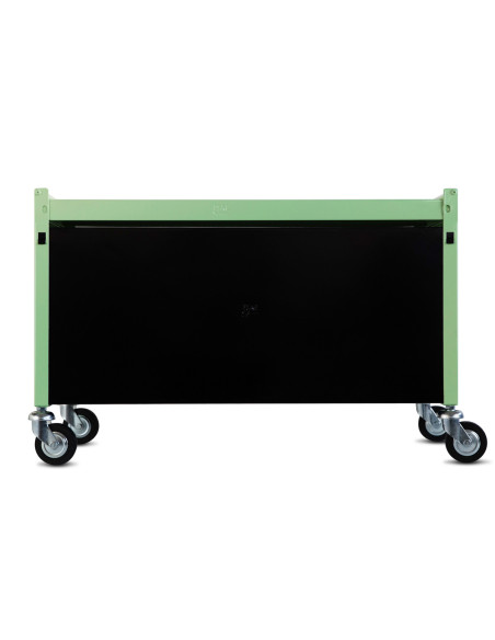 Immagine gabbia Carrello Alto Da Aggiunta 90X40 (Col. Nero & Verde Gloster)