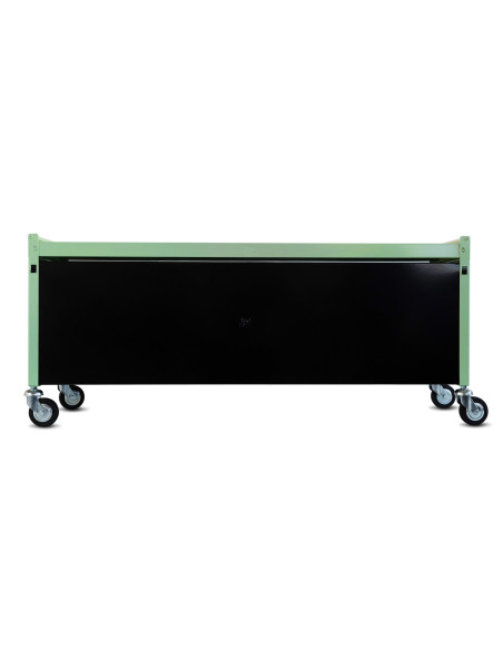 Immagine gabbia Carrello Alto Da Aggiunta 120X55 (Col. Nero & Verde Gloster)