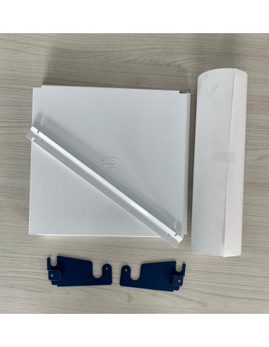 PAPER SYSTEM 33X33 ROLL L36 (col. WHITE & BLUE)