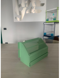 SUPPORT FOR INTERNAL FEEDER FOR AVIARY ART.87 WITH COVER (col. WHITE) 2