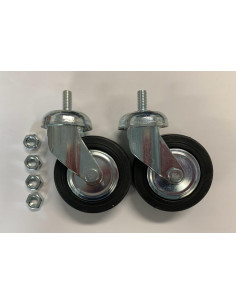 Immagine gabbia Kit 2 Ruote Per Composizione Batteria