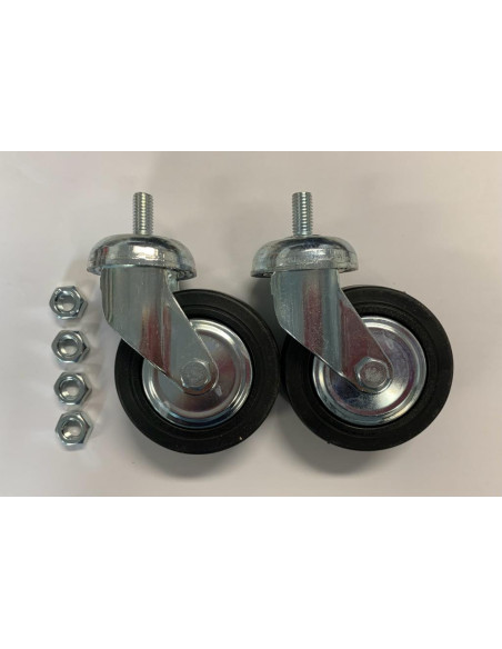 Immagine gabbia Kit 2 Ruote Per Composizione Batteria