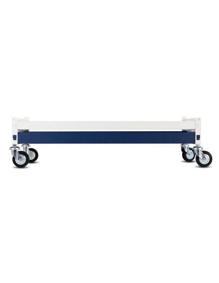 Immagine gabbia Carrello Basso Completo 70X40 (Col. Bianco & Blu)