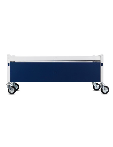 Immagine gabbia Carrello Std Da Aggiunta 90X33 (Col. Bianco & Blu)