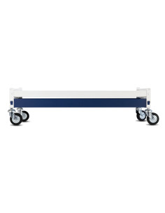 Immagine gabbia Carrello Basso Da Aggiunta 80X55 (Col. Bianco & Blu)
