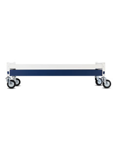 Immagine gabbia Carrello Basso Da Aggiunta 90X33 (Col. Bianco & Blu)