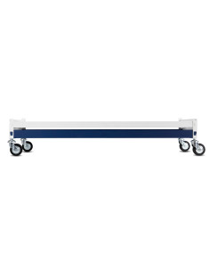 Immagine gabbia Carrello Basso Da Aggiunta 120X55 (Col. Bianco & Blu)