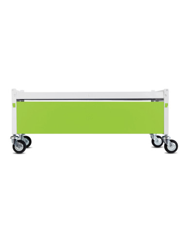 Immagine gabbia Carrello Std Da Aggiunta 80X55 (Col. Bianco & Verde Lime)